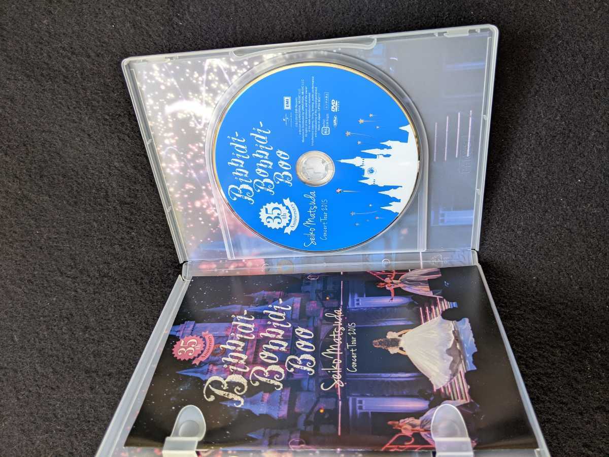 松田聖子 Bibbidi Bobbidi Boo 35th Anniversary Concert Tour 2015 DVD 初回限定盤 コンサート ライブ 赤いスイートピー 即決の画像3