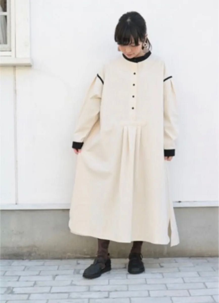 tumugu 完売品 新品 コットンムラネップワンピース | noonanwaste.com