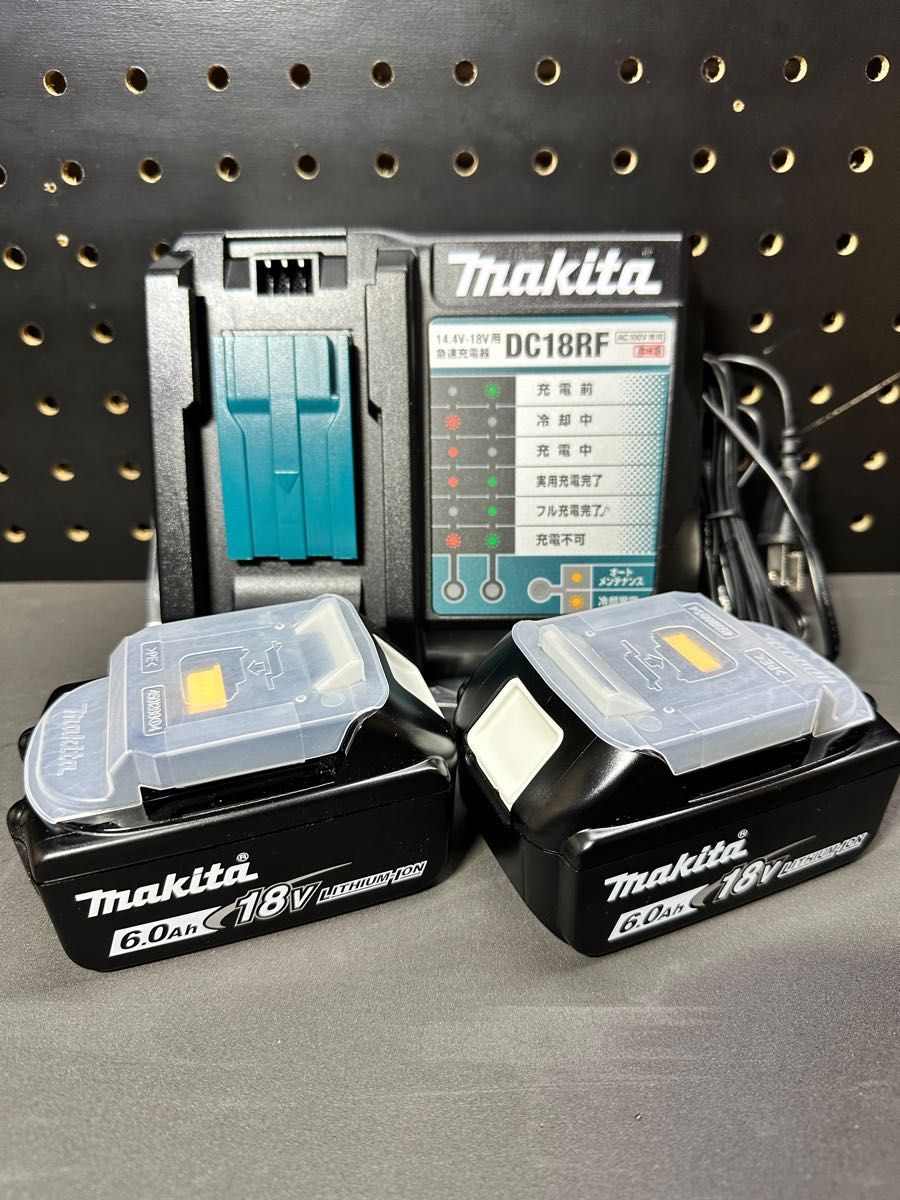 通販サイト東京 マキタ 充電器 DC18RF + バッテリ BL1860B 未使用品