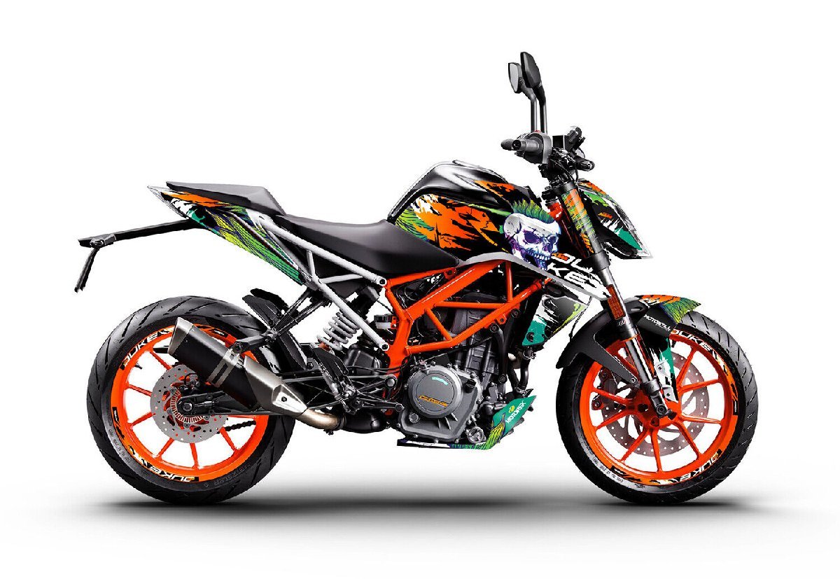 グラフィック デカール ステッカー 車体用 / KTM DUKE デューク 125 200 250 390 / 2017 - 2022 年式 / 05021806の画像3