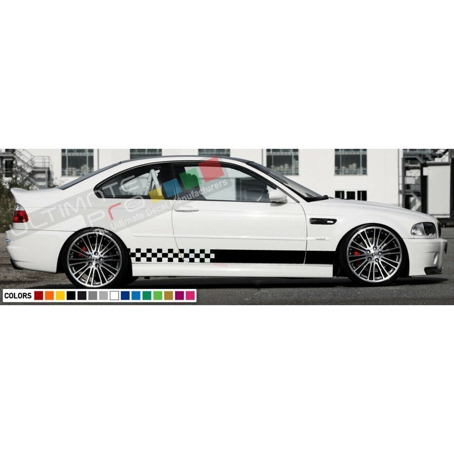 グラフィック デカール ステッカー 車体用 / BMW M3 E46 2000-2006 / サイド ストライプ キット1_画像5