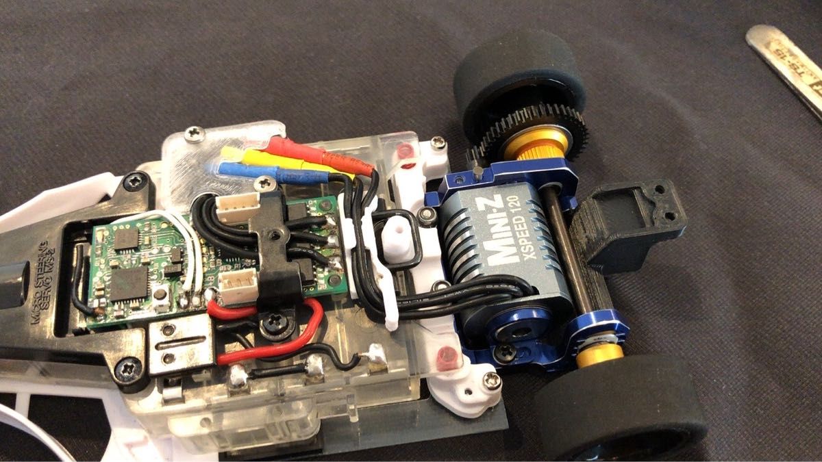 京商 ミニッツ F1 F-1 フォーミュラ 配線クランプ ブラシレス専用 3D