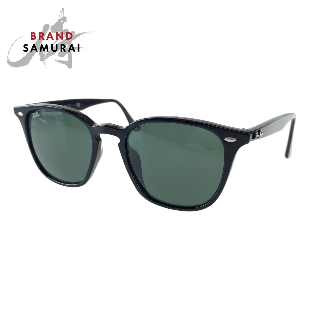 Ray-Ban レイバン アジアンフィット ブラック プラスチック RB 4258-F 601/71 52□20 150 3N サングラス 度なし ウェリントン 306998_画像1