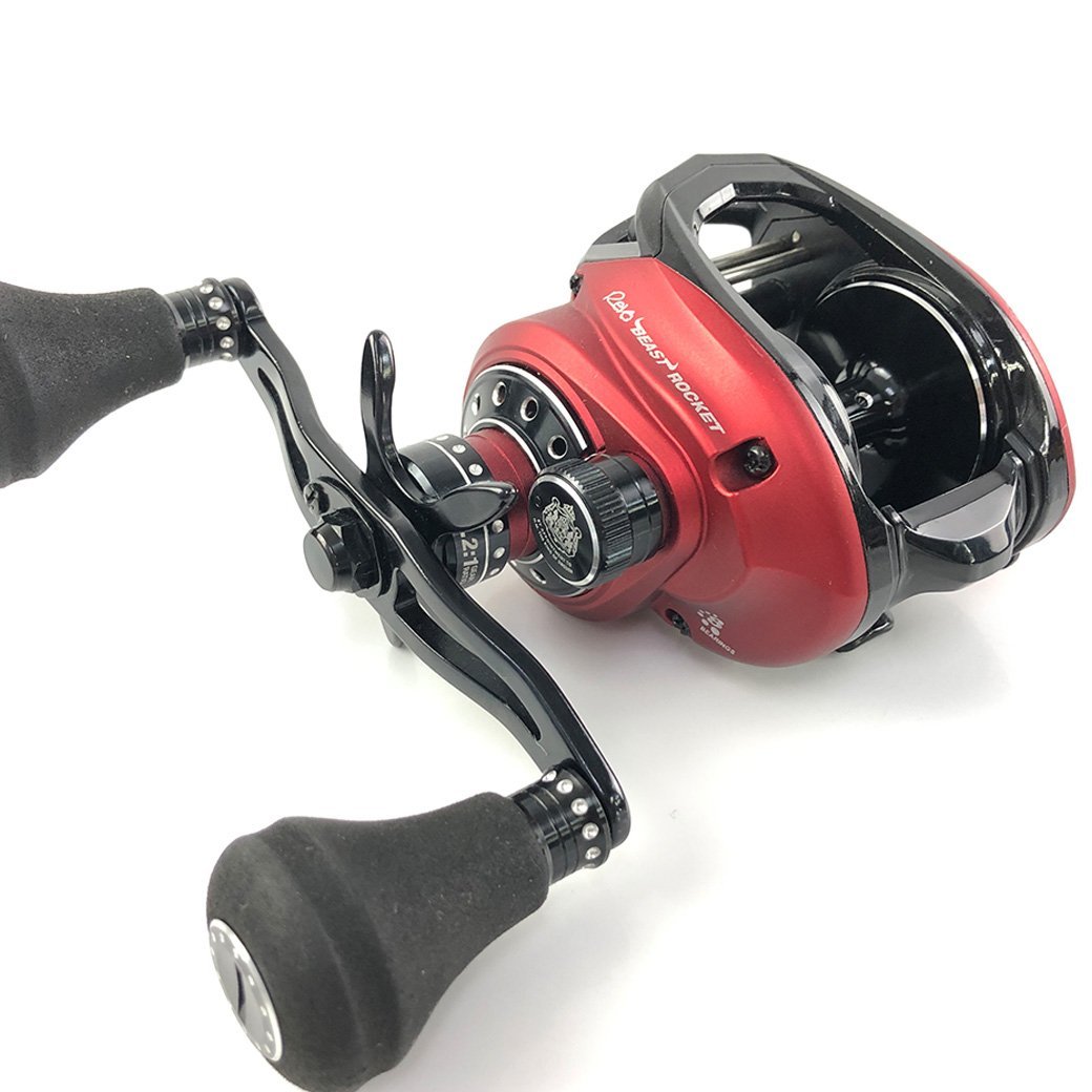 アブガルシア レボ ビースト ロケット 41 左ハンドル ベイトリール | Abu Garcia REVO BEAST Fishing Reels 釣具 ベイトリール