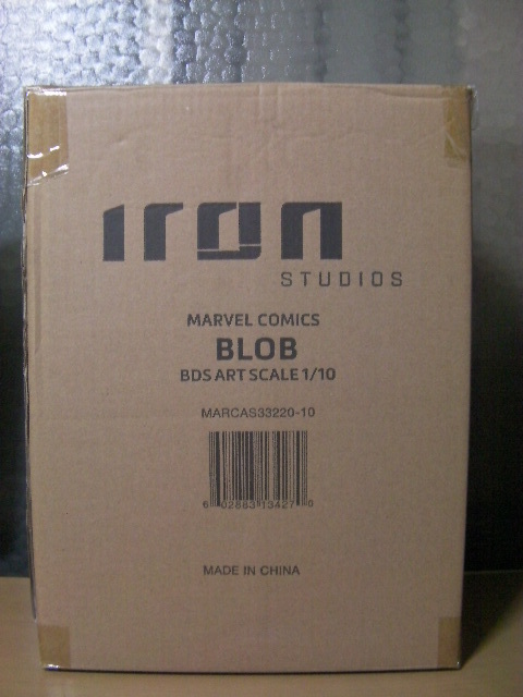 正規品　新品未開封　アイアンスタジオ iron studios Blob X-Men　ブロブ 1/10 スケール　スタチュー_輸送箱の画像になります。