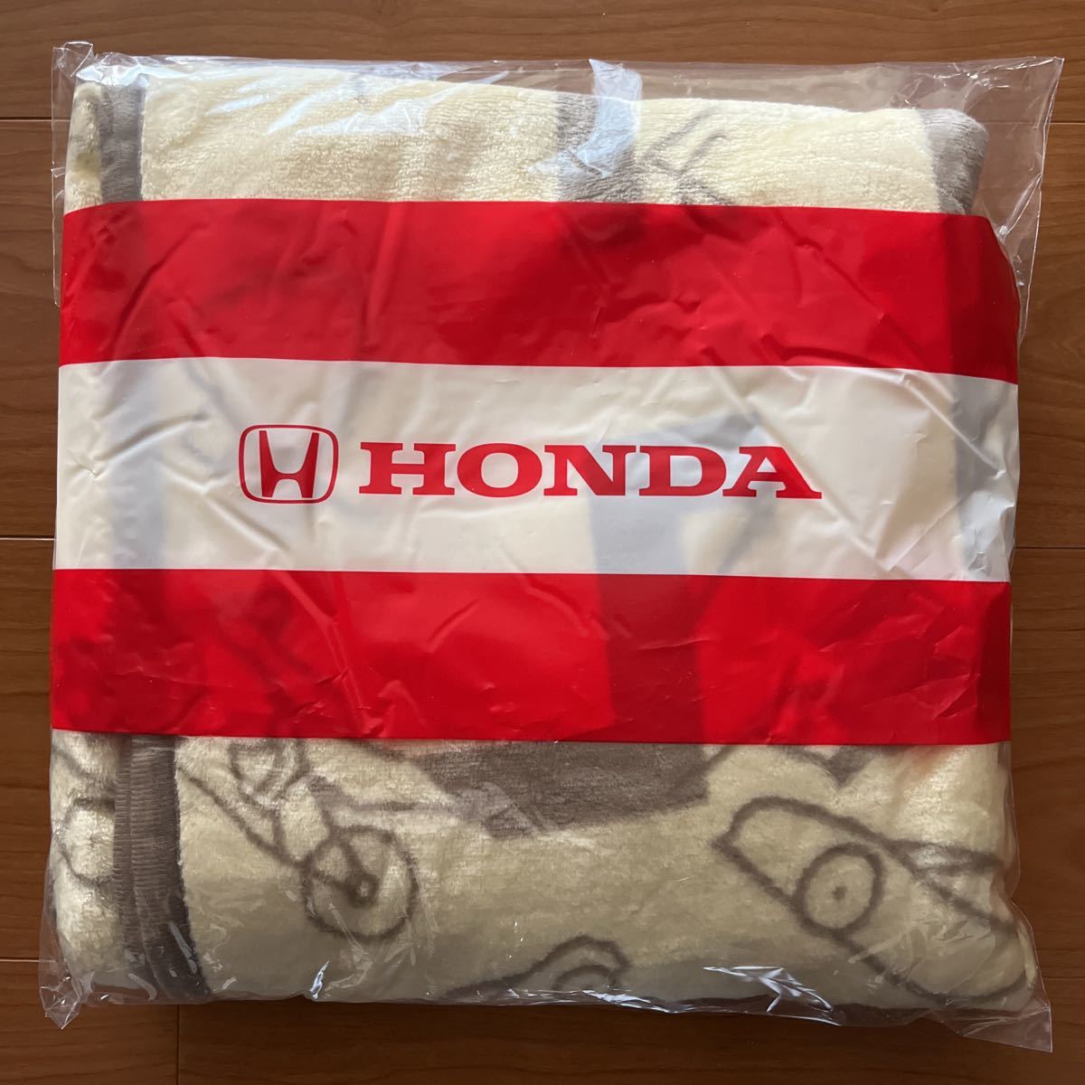 Honda Honda original soft fleece blanket approximately 120cm×90cm