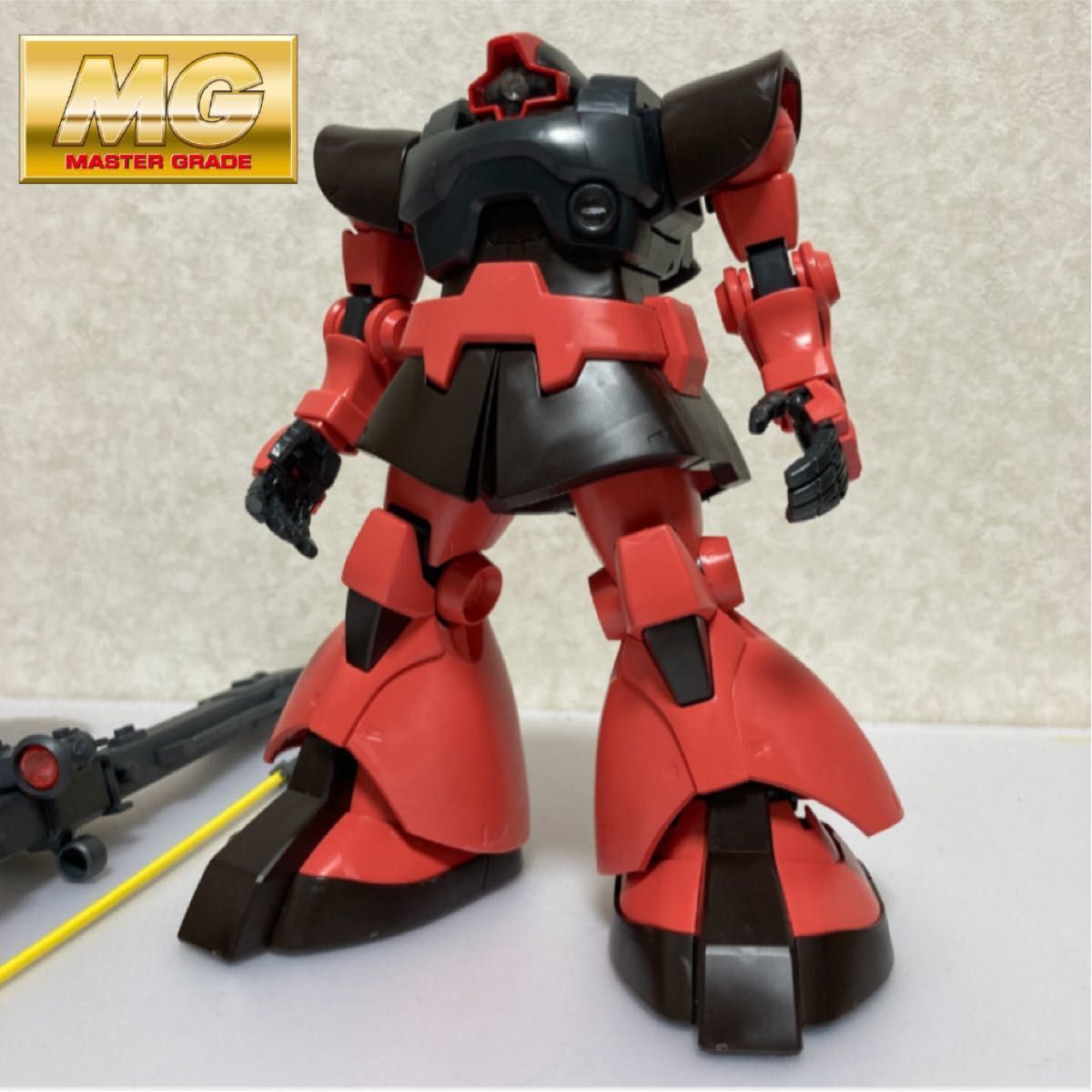 ガンプラ完成品 MGガンダム シャア専用メッキカラー 口コミ商品 schanz