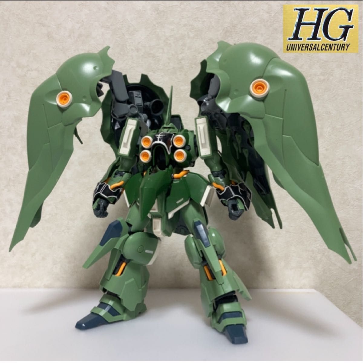 ガンプラ完成品ジャンク 機動戦士ガンダムUC HG 1/144 クシャトリヤ バンダイ プラモデル