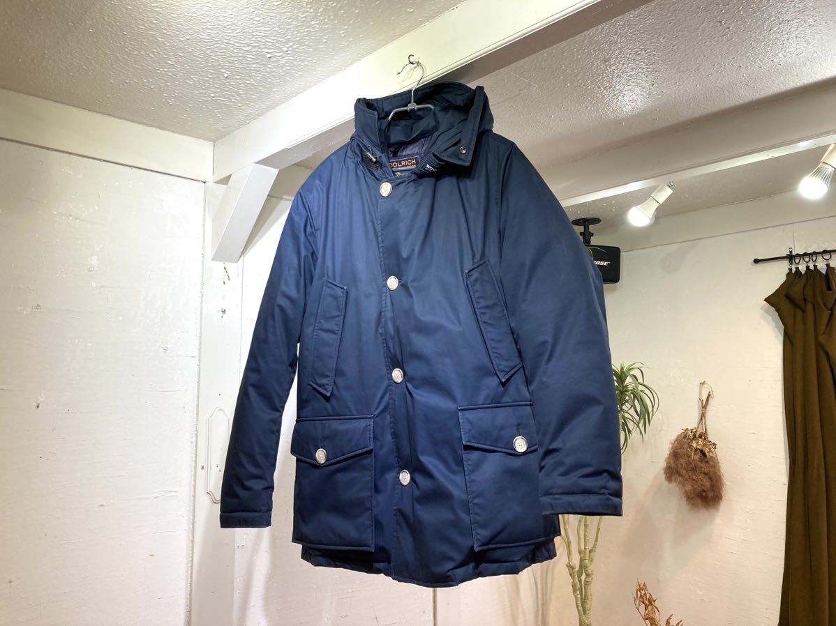 大人気新品 ウールリッチ WOOLRICH ネイビー ナイロンジャケット