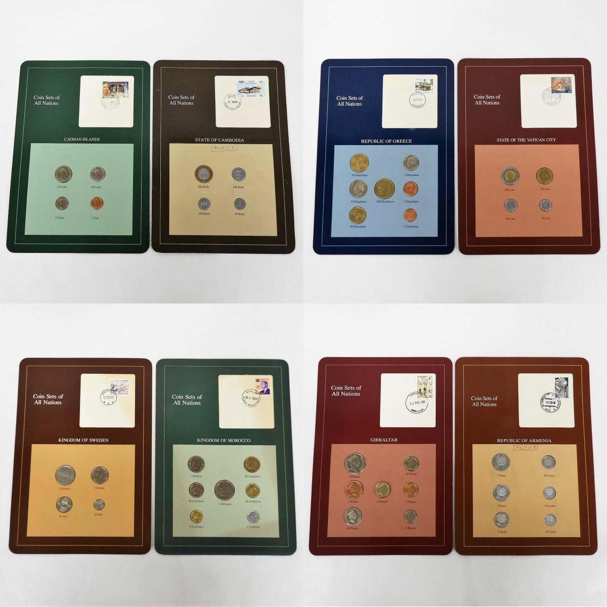 世界の国々のコインセット COIN SETS OF ALL NATIONS 安い店の割引