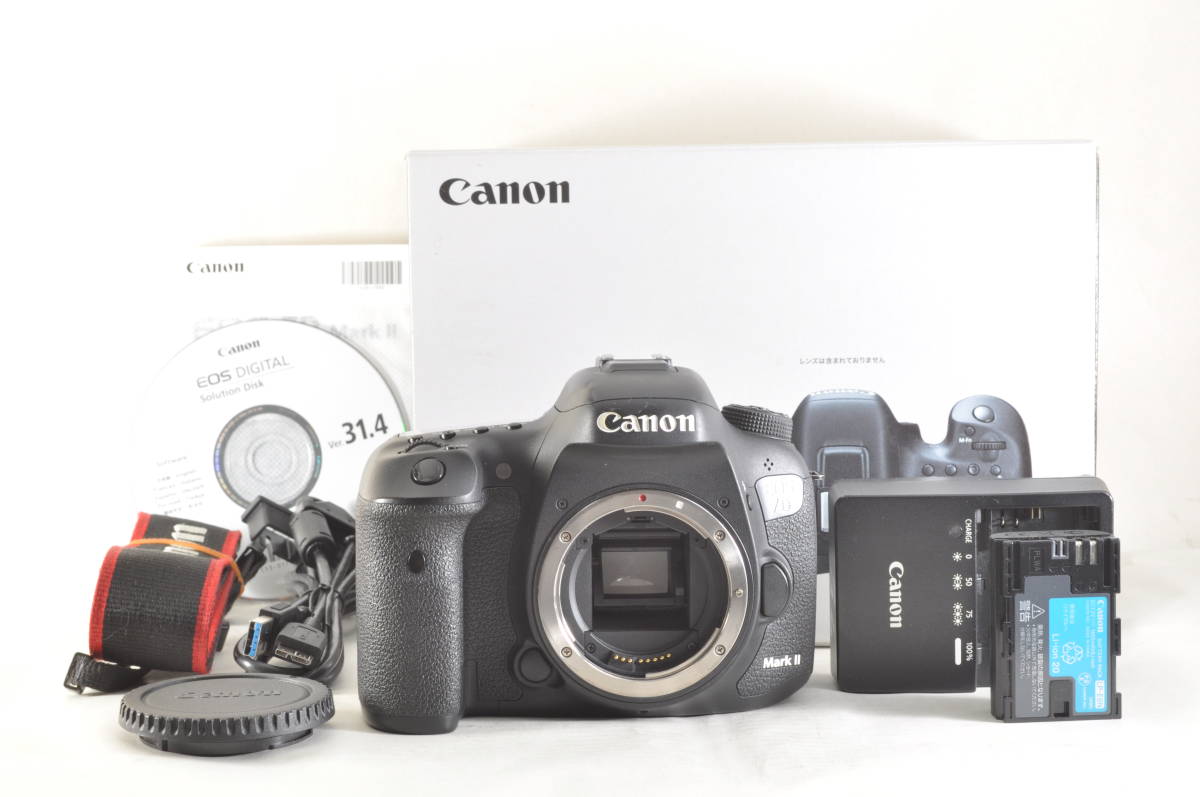 ☆実用級☆CANON キヤノン EOS 7D Mark II ボディ 元箱付き! | www