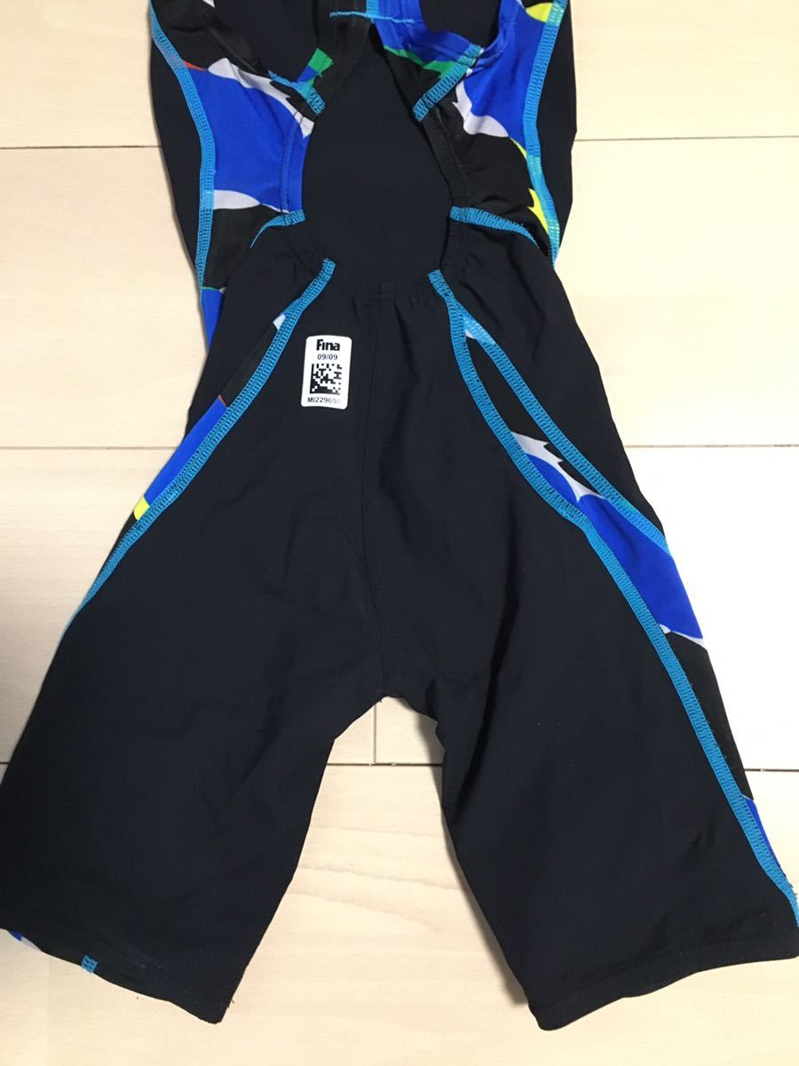  condition excellent! spats type .. swimsuit for girl 130 size MIZUNO Mizuno cleaning settled FINA Mark attaching official convention use possibility 