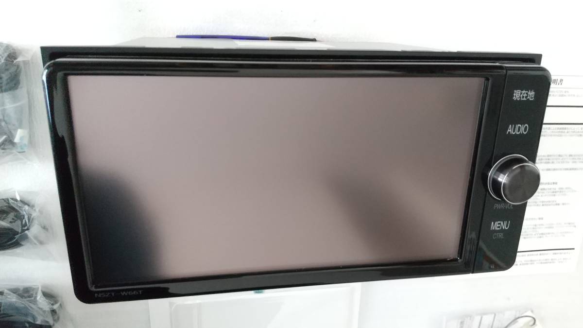 日本製 トヨタ純正 SDナビ NSZT-W66T 高精細液晶 新品アンテナ テレビ