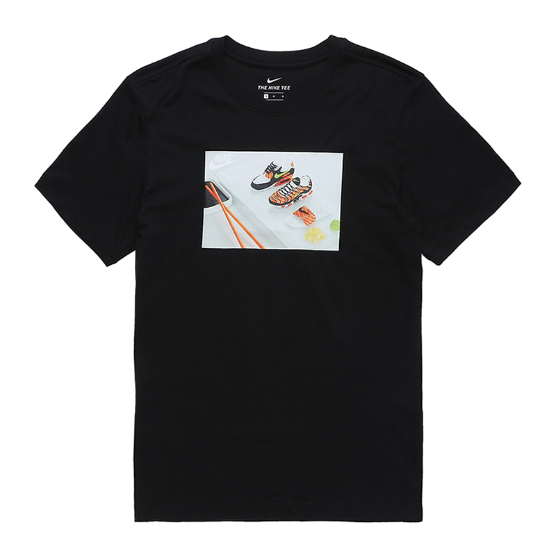 ■NIKE NSW FOOD SHOESHI S/S Tee ブラック 新品 Mサイズ ナイキ スポーツウエア シューズシ 半袖 Tシャツ 寿司 DD1327-010_画像2