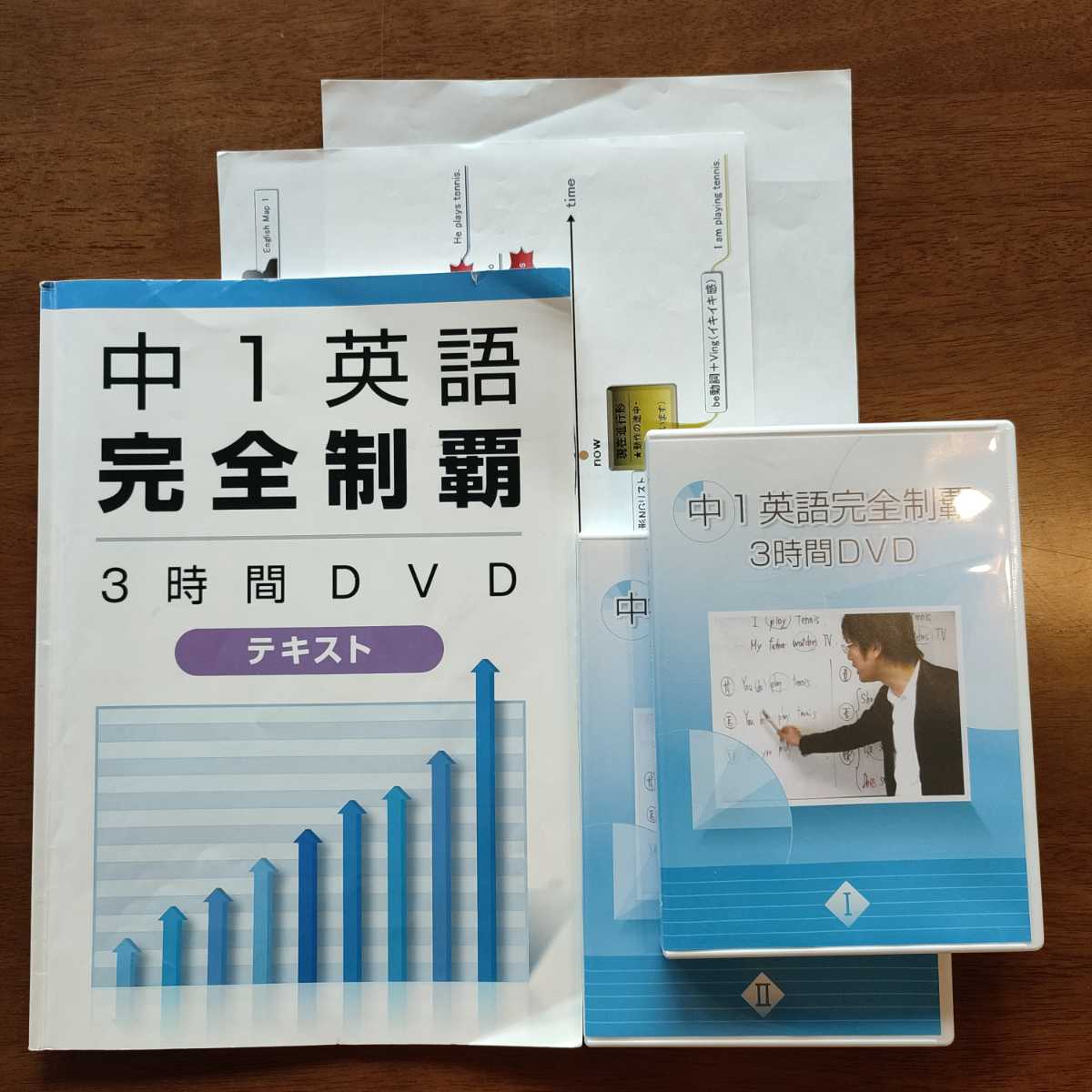 限定数のみ 中1英語完全制覇 3時間DVD - 語学/参考書