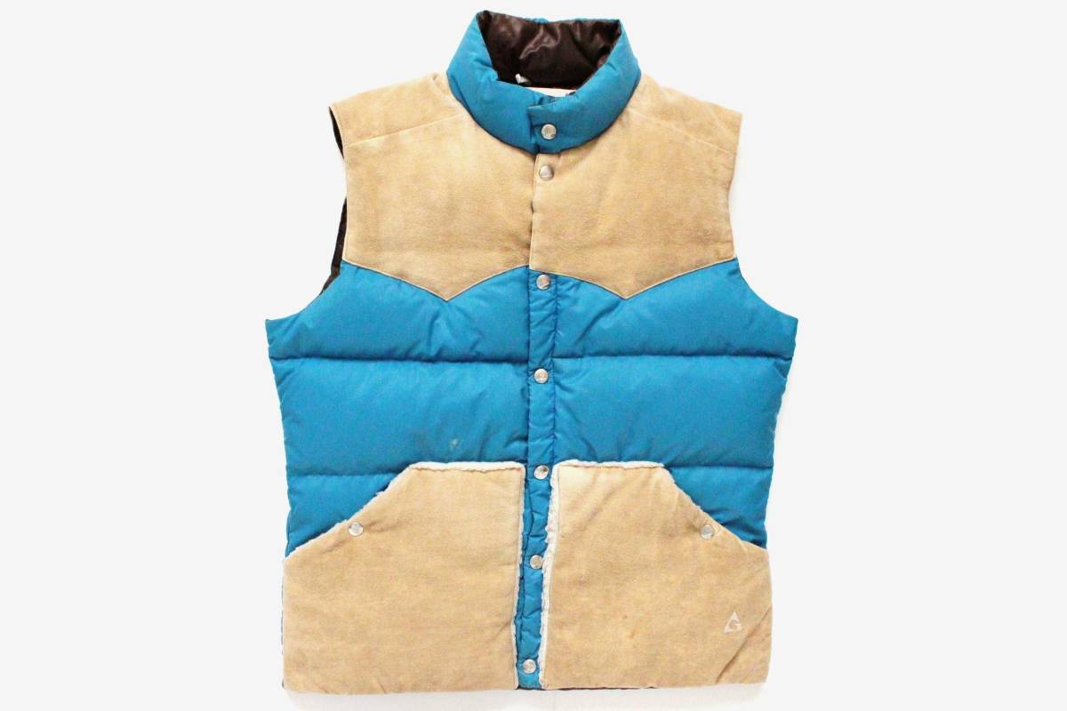 70s GERRY Down Vest ジェリー ダウンベスト USA製 Yahoo!オークション - 70's USA製 GERRY ダウンベスト M