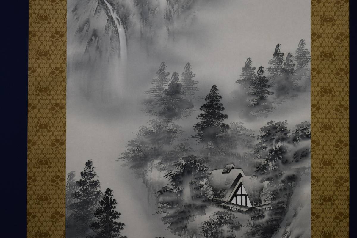 真作/青木桂岳/山水図/桐共箱付/掛軸 値下げしました。 Yahoo!オークション - 【真作】//青木桂岳/山水図/桐共箱付/布袋