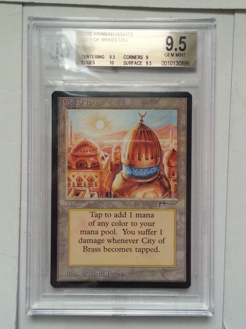 ○MTG○ AN 真鍮の都(英語 BGS 9.5 GEM MINT) ○MTG○ AN 真鍮の都(英語 BGS 9.5 GEM MINT)