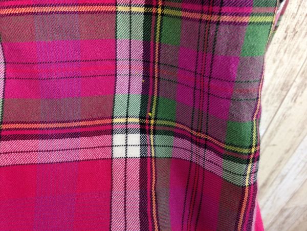 良品・ラルフローレン 両胸ポケットチェックシャツ LLサイズ_画像3