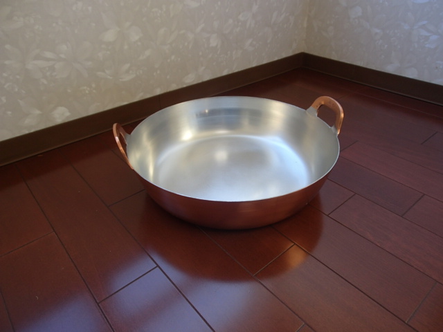 即落札 特価 新品 銅製 天ぷら鍋 60㎝ 揚げ鍋 銅揚げ鍋60㎝ 即落札 特価 新品 銅製 天ぷら鍋 60㎝ 揚げ鍋 銅揚げ鍋60㎝