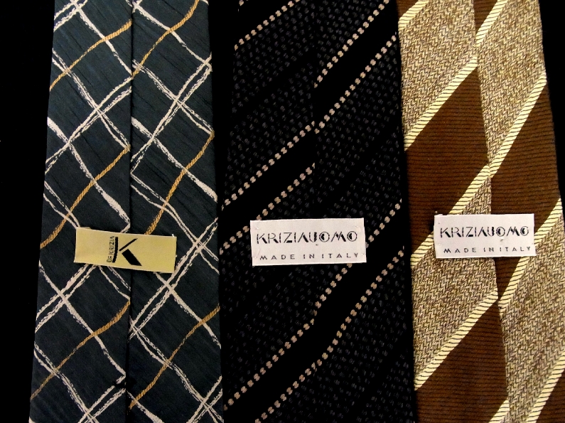 [ALL хорошая вещь 3шт.@set]J0056* Krizia. галстук **