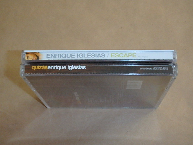 エンリケ・イグレシアス CD2枚セット　/　Escape（EU盤）/　Quizas（輸入盤）（Enrique Iglesias）_画像3