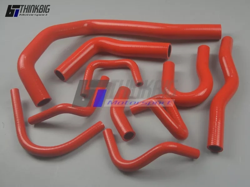  radiator hose Civic CRX CR-X EF Honda coolant hose 10ps.@THINKBIG black 