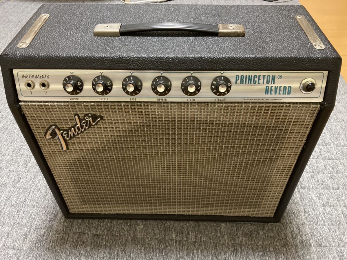 1977年製 Fender Princeton Reverb amp silverface ビンテージ 動作品