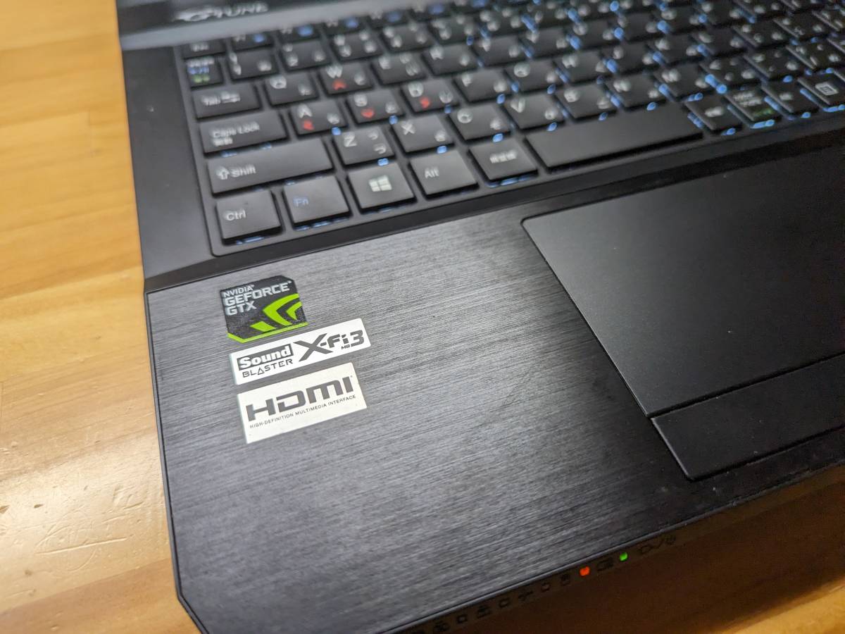 第4世代Core i7 GeForce GTX970M メモリ16GB SSD+HDD内蔵 マウス 