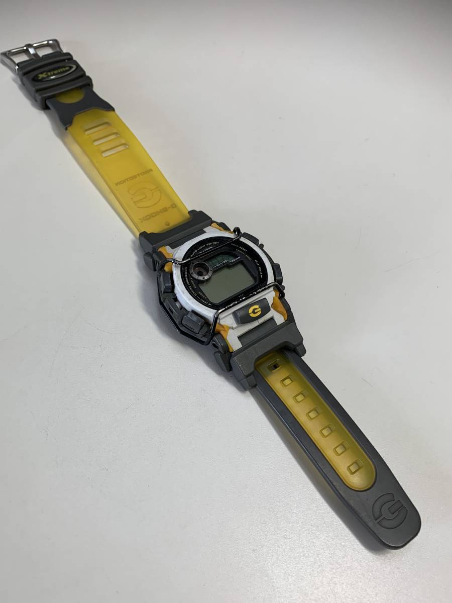 A588 наручные часы CASIO/ Casio G-SHOCK/G амортизаторы DW-003 X-treme/ Extreme кварц желтый цифровой 