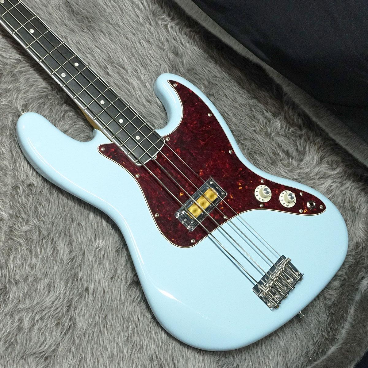 フェンダー Fender Gold Foil Jazz Bass EB Sonic Blue