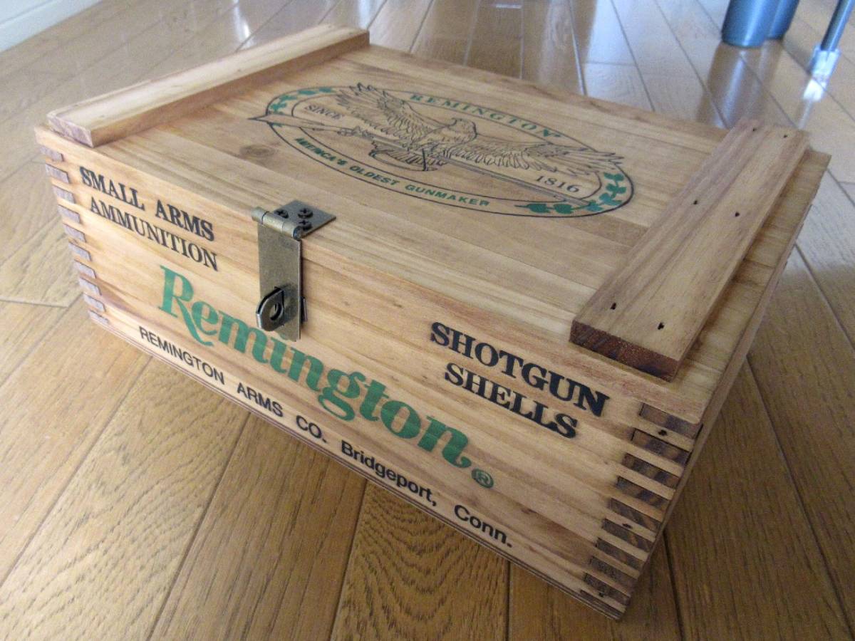 Remington レミントン木箱-