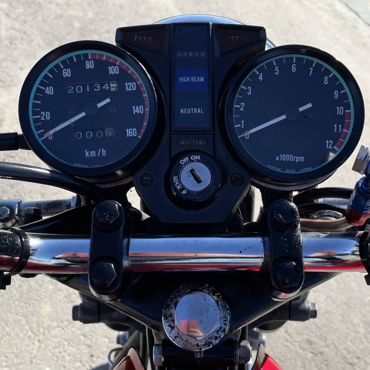 カワサキ Z250FT スピードメーター 旧車 純正・新品 hipomoto.com