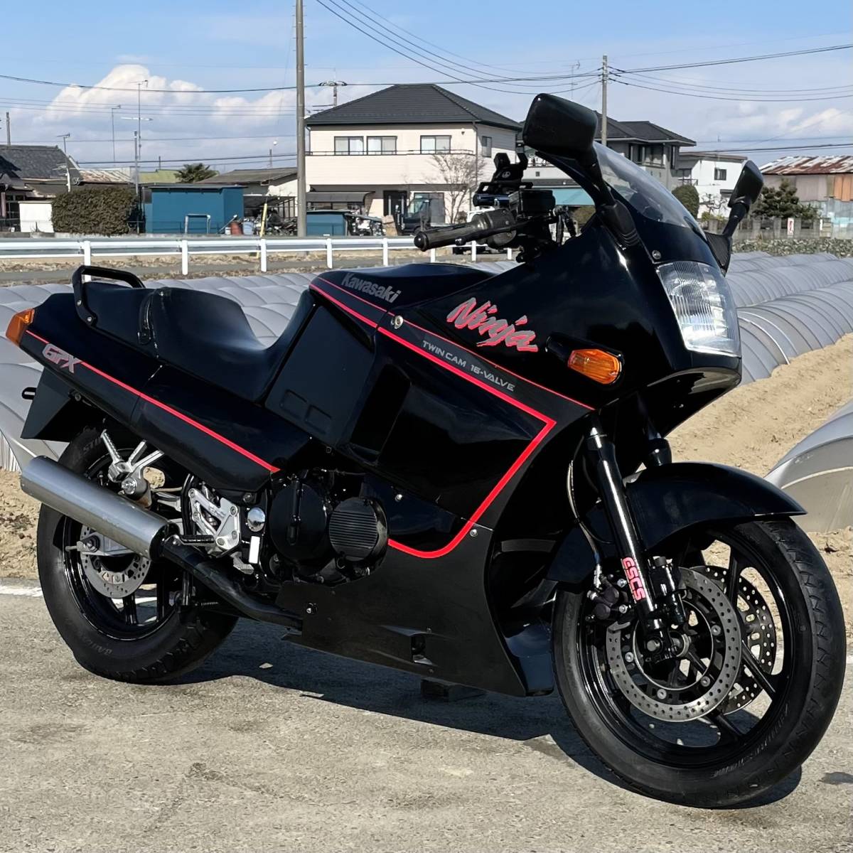 GPX400R 実動 書類付き ZX400F 昭和62年 ETC 絶版 旧車 希少 カワサキ 検）GPX GPZ FX GSX FZR ZXR NS CB CBX CBR VFR RVF FW ZX-4 カタナ_画像1