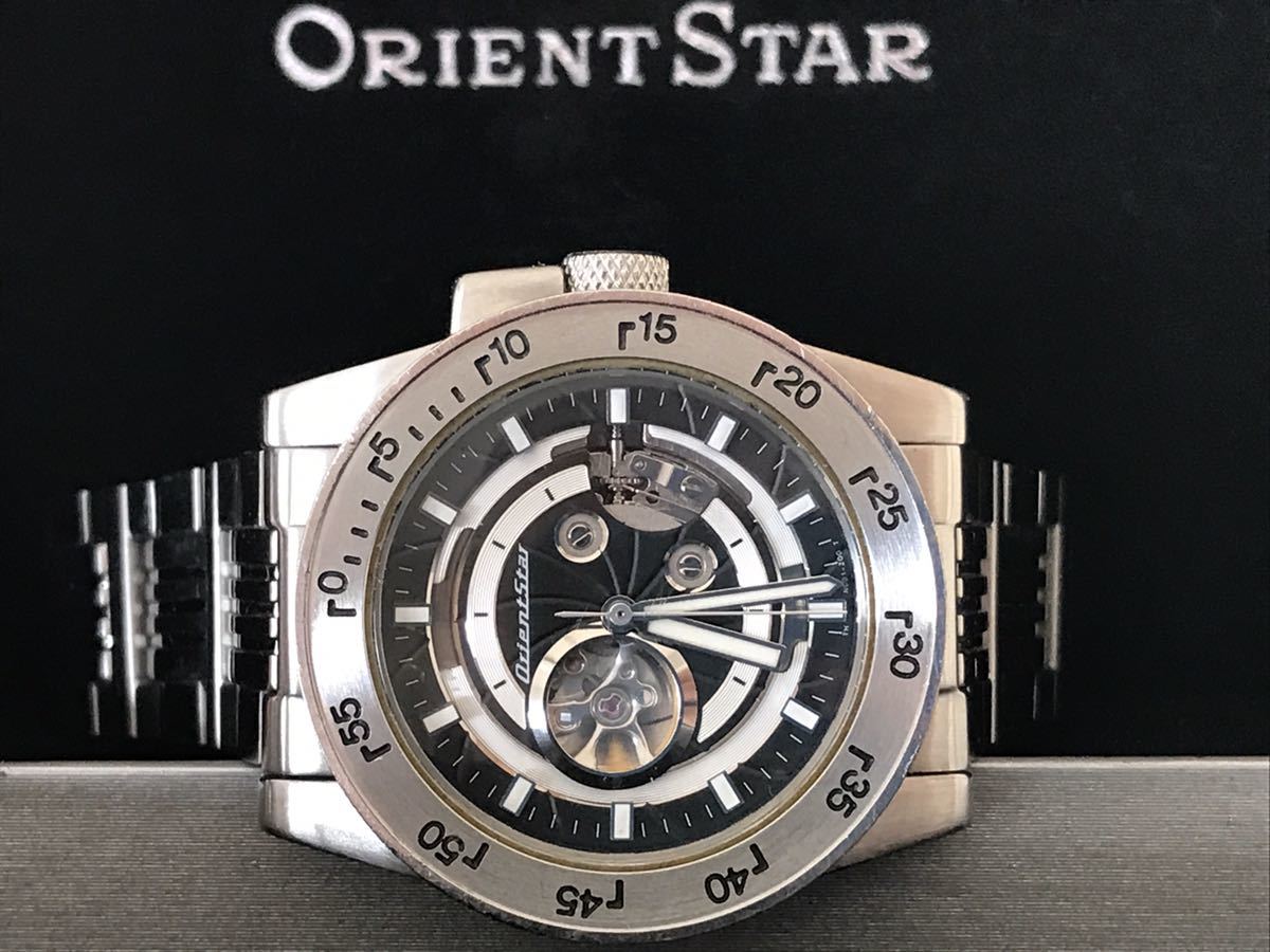 世界の オリエント ORIENT レトロフューチャー シースルーバック 手