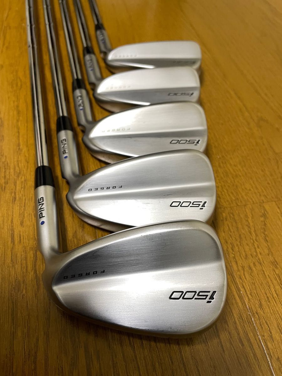 PING i500 アイアン 6〜W 5本セット-