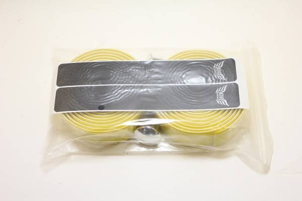 (860) バーテープ カーボン柄 イエロー黄色 ソフトタイプ ロード