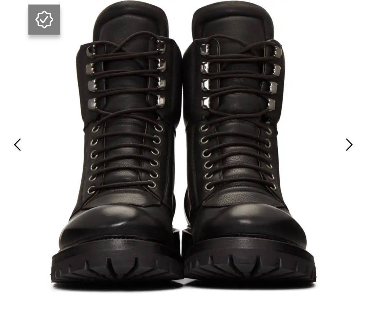 希少】RickOwens アーミーブーツ19 size40 | www.terrafrik.org
