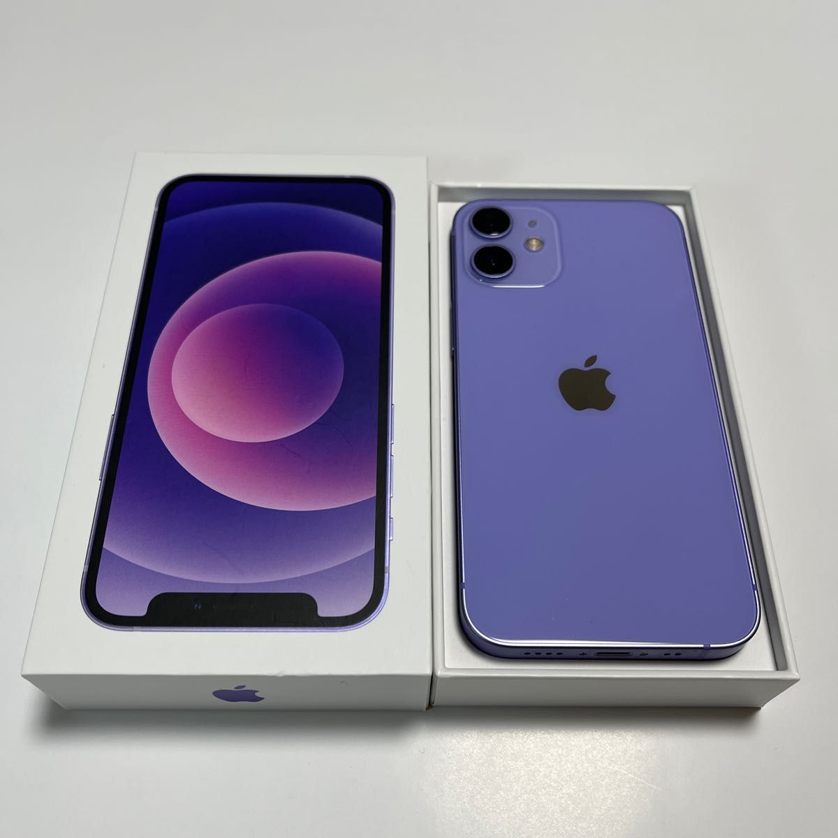 iPhone12mini 本体 128GB パープル 紫 Purple SIMフリー版 中古品