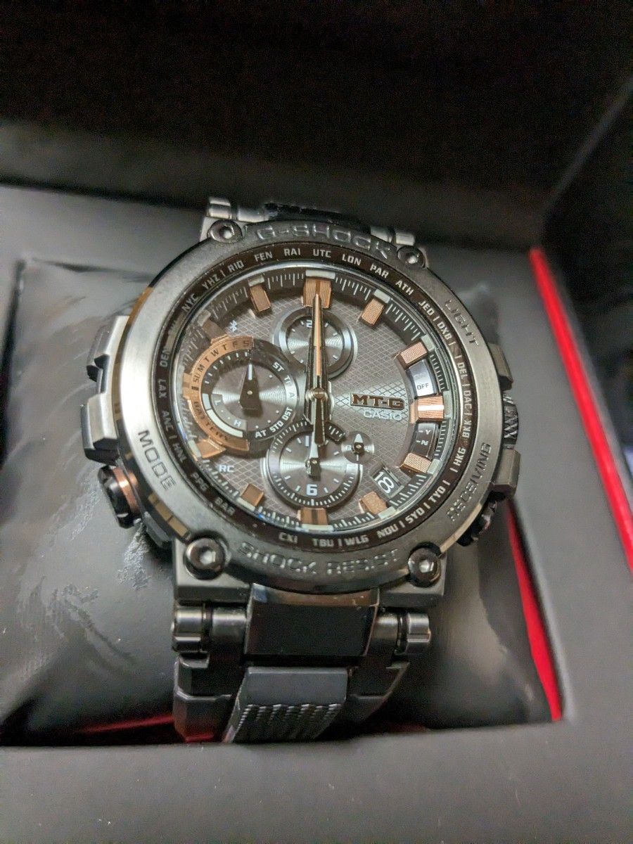 腕時計 超人気モデル カシオ カシオ MT-G 電波ソーラー G-SHOCK MUDMAN メンズ タフソーラー 『Formless』 新品 太極モデル GW-9300-1JF 黒 ブラック CASIO