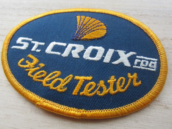 St. Croix Rods セントクロイ エンブレム Field Tester フィールドテスター ワッペン/バス釣り 釣り ライフジャケット キャップ バッグ 48_画像4