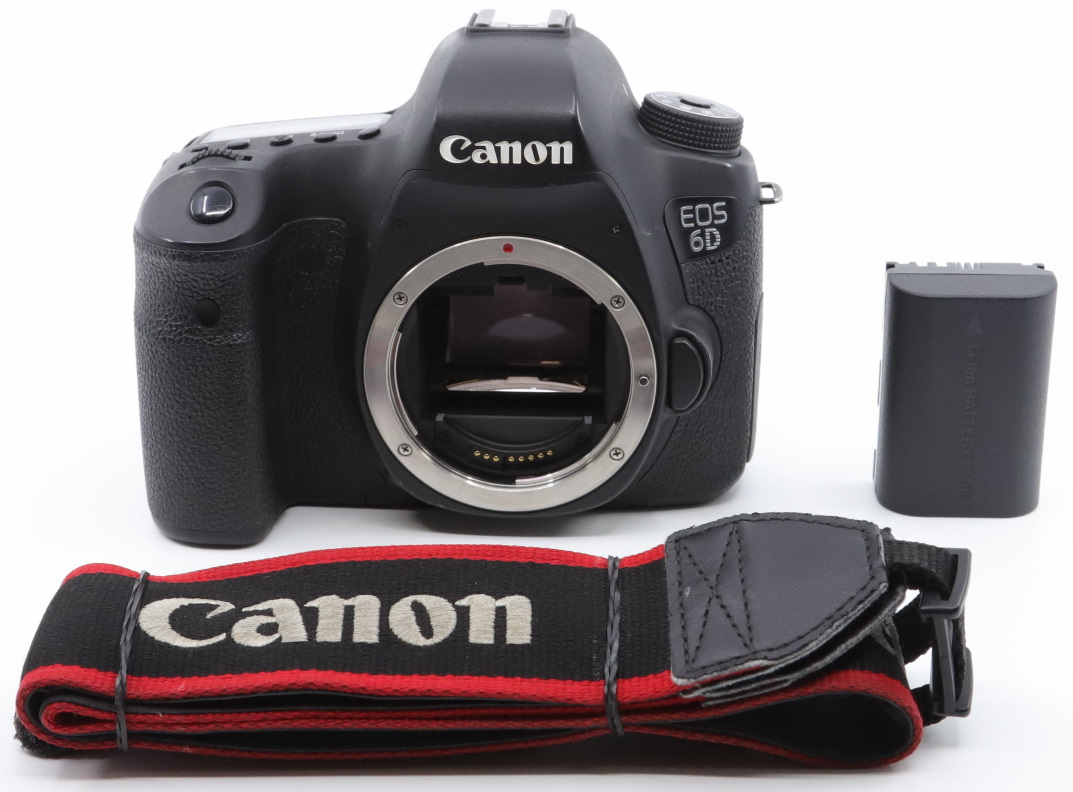 在庫あり】 ＜良品＞Canon シャッター回数25448枚！ 6Dボディ EOS