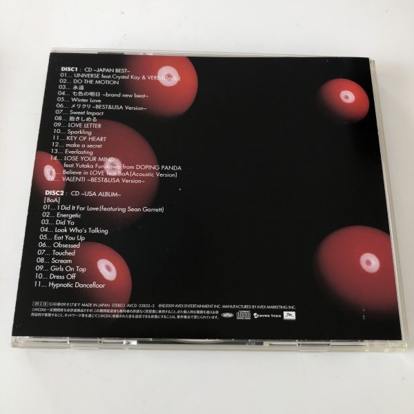 B09072 CD（中古）BEST&USA(2CD) BoAの画像2