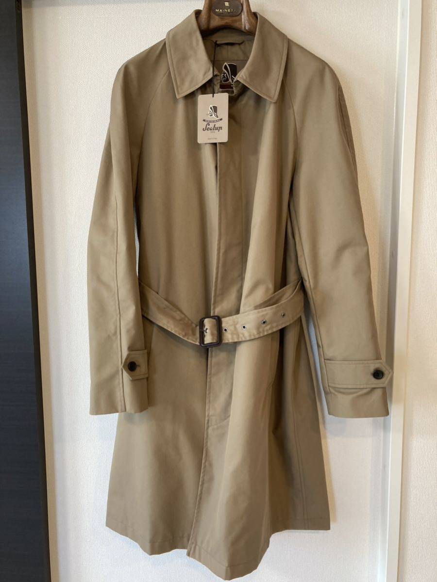 □未使用品□Sealup(シーラップ) バルマカーンベルテッドコート46