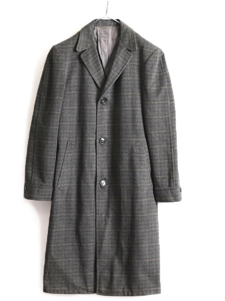 新しいエルメス Hall Robert □ ビンテージ USA製 60s チェック ロング