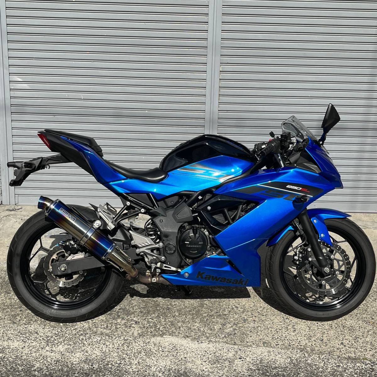 ☆KAWASAKI☆NINJA250SL【即乗り綺麗】機関程度良好【車体軽いです】ニンジャ250ＳＬ 距離2.2万キロの画像1