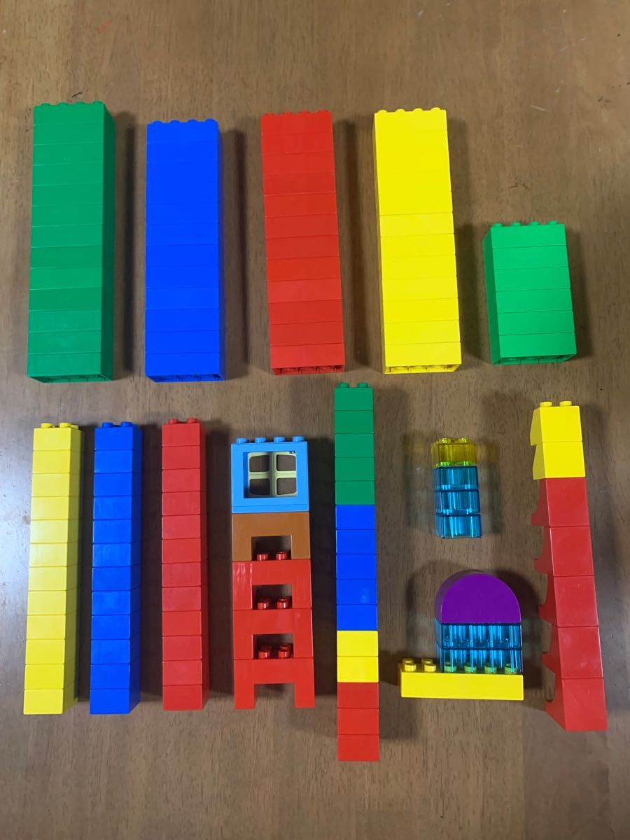 LEGO ① レゴ  duplo デュプロ 基礎 特殊 クリア ブロック プーさん イーヨー フィグ 動物 ケーキ 大量 知育 