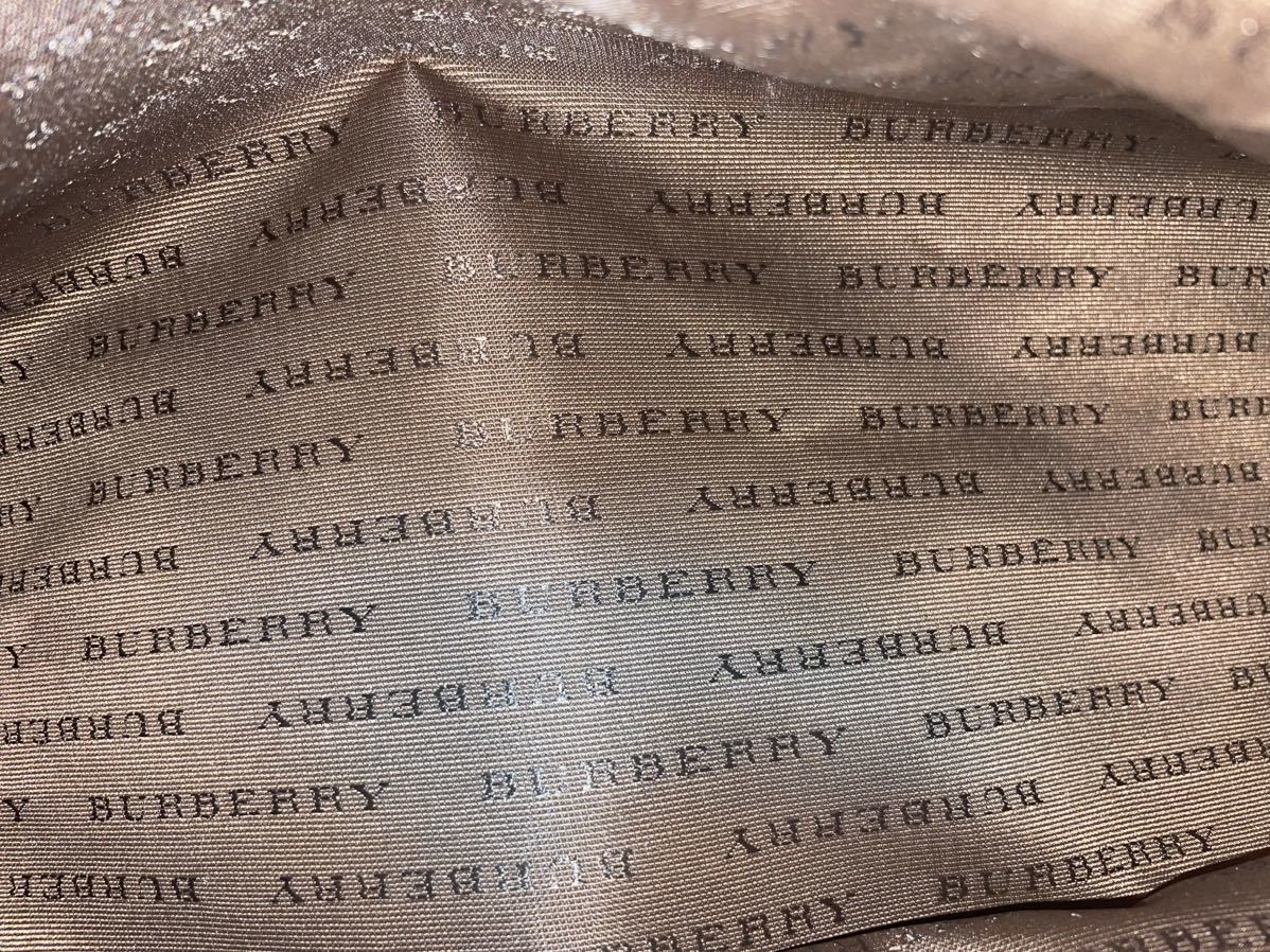 BURBERRY バーバリー ロゴ金具 ノバチェック 筒形ミニハンドバッグ