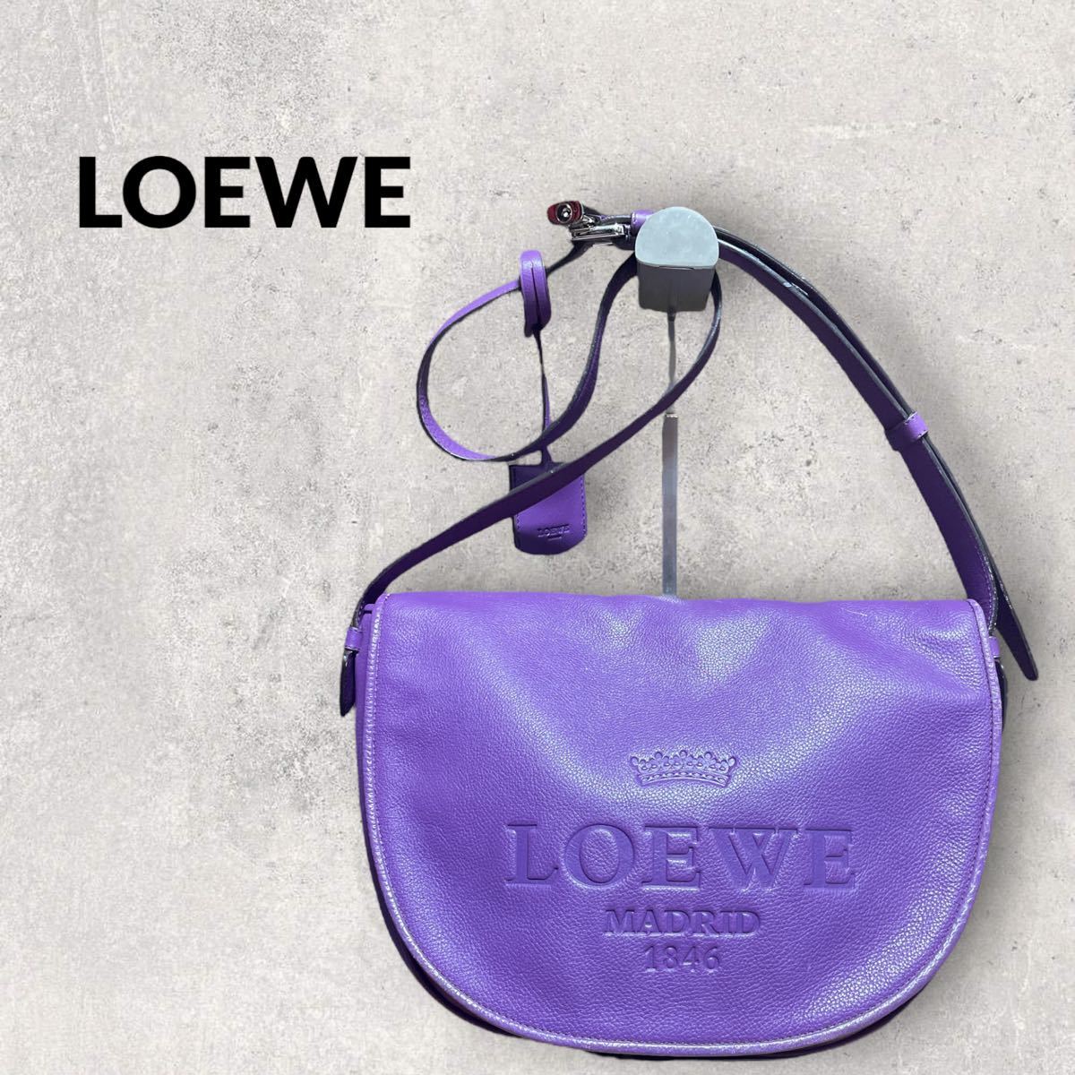 お気にいる ロエベ ロエベ 巾着型 2way 良品!LOEWE ヘリテージ