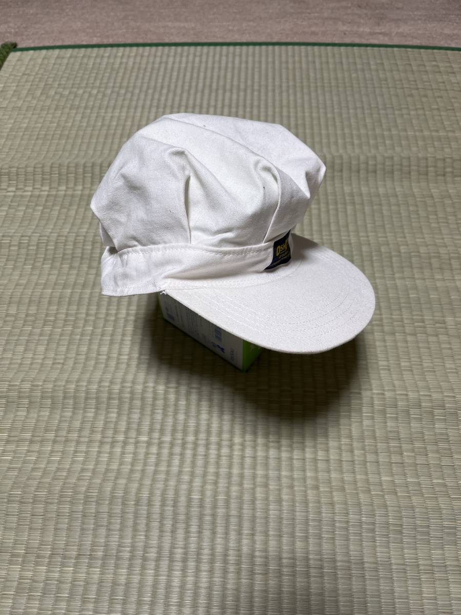 OSHKOSH 帽子 USA製 米国 アメリカ 白系 ビンテージ 新品未使用 希少 レア 廃盤 人気 デザイン 定番 メンズ アメカジ ファッション 送料込_画像1